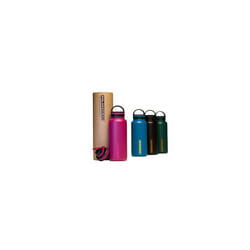 Polar Gear Stainless Steel Water Bottle - Hydra Surge 1 Litre - Vacuum Insulated Metal Double Wall - 2 Lid Options - 12 Hours Hot 24 Hours Cold -