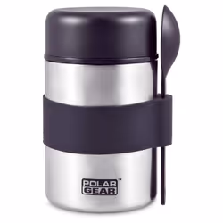 Insulated Food Flask â Triple Layer Stainless Steel Soup & Food Container With Spoon â Keep Meals & Drinks Hot for 6 Hour ...