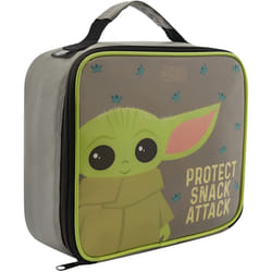 The Mandalorian Insulated Reusable Kids Lunch Bag in Green with Handle â Official Merchandise by Polar Gear â 600D Polyester...
