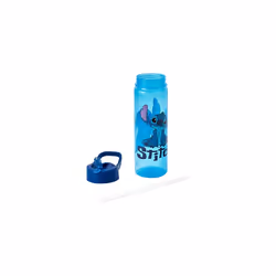 Stitch Water Bottle with Straw Ã¢ Reusable Kids 600ml PP Ã¢ Blue Ã¢ Official Merchandise by Polar Gear Ã¢ BPA Free & Recyclable Plastic