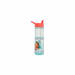 Disney Moana Water Bottle Flip Up Straw 600ml Ã¢ Official Disney Merchandise Kids Reusable Non Spill - BPA Free - Recyclable Plastic - Ideal For