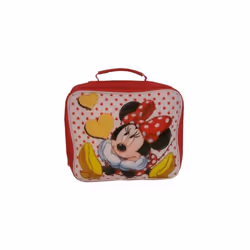 Disney Minnie Mouse School Lunch Carry Bag Red Handle