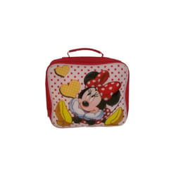 Disney Minnie Mouse School Lunch Carry Bag Red Handle