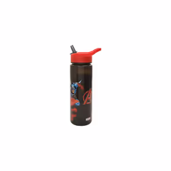 Avengers Water Bottle Flip Up Straw 600ml â Official Disney Merchandise by Polar Gear Reusable Non Spill - BPA Free - Recyclable Plastic - Ideal For