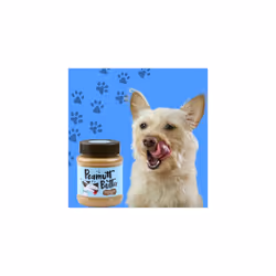 Peamutt Dog Peanut Butter | Peanut Butter Dog Treat | Formulated for Dogs | No Added Sugar and Salt | No Sweeteners | Dog Friendly Texture | Perfect