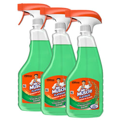 3 x Mr Muscle Platinum Window & Glass Spray - 500ml