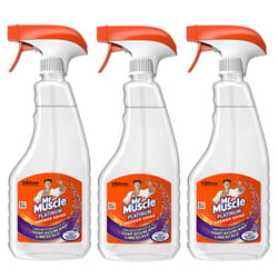 3 x Mr Muscle Platinum Shower Shine Limescale Spray - 500ml