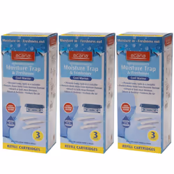 3 x Acana Advanced Safety Moisture Trap And Freshener - 3 Refills