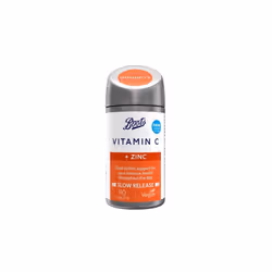 Boots Vitamin C & Zinc Slow Release 90 Tablets (3 months supply)
