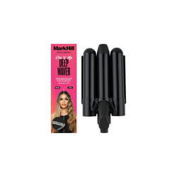Pick 'N' Mix Interchangeable Hair Curling Wand - Deep Mermaid Waver Barrel - 32 mm - Black (Handle Not Included)