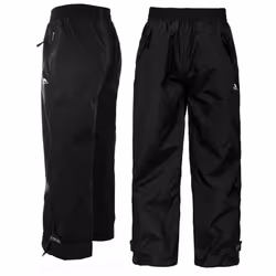 Trespass Kids Waterproof Trousers Windproof - 9-10 Years, Black