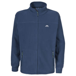 Trespass Mens Fleece Jacket Full Zip Bernal - L, Navy Tone