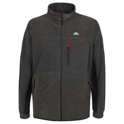 Trespass Mens Fleece Jacket Full Zip Jynx - L, Black