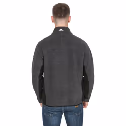 Trespass Mens Fleece Jacket Full Zip Jynx - M, Black