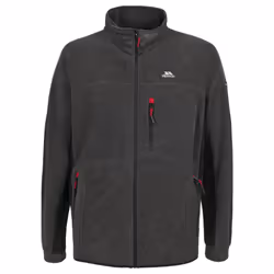 Trespass Mens Fleece Jacket Full Zip Jynx - S, Black