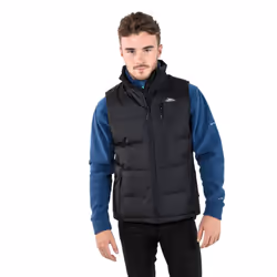 Trespass Mens Padded Gilet Bodywarmer Clasp - S, Black