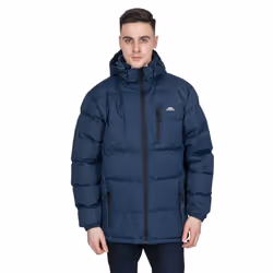 Trespass Mens Padded Jacket Casual Winter Coat Xxs - S, Navy