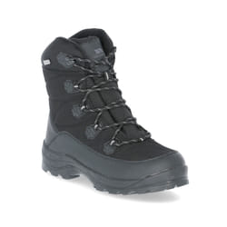 Trespass Waterproof Mens Snow Boots Zotos - 8, Black