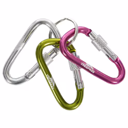 Trespass Unisex Carabiner Keyring - Lock X