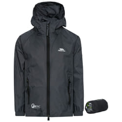 Trespass Qikpac Kids Waterproof Jacket - 5-6 Years, Flint