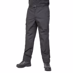 Trespass Mens Cargo Trousers Clifton - L, Black