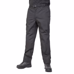 Trespass Mens Cargo Trousers Clifton - XL, Black