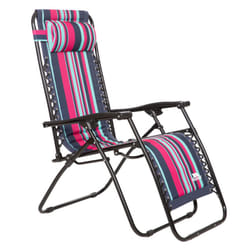 Trespass Padded Sun Lounger Chair Glentilt - EACH, Tropical Stripe