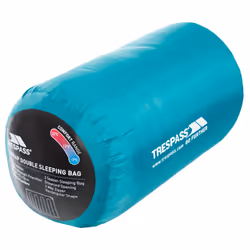 Trespass 3 Season Double Sleeping Bag Catnap - EACH, Jade