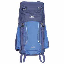 Trespass 33L Rucksack Backpack Padded Trek 33 - EACH, Electric Blue