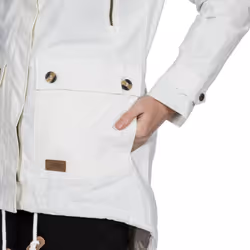 Trespass Womens Parka Jacket Waterproof Clea - 14, Ghost