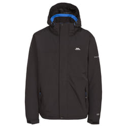 Trespass Mens Waterproof Jacket With Hood Donelly - XXL, Black