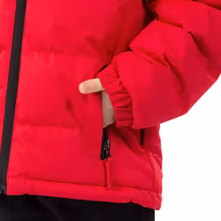 Trespass Boys Padded Jacket Hooded Tuff - 11-12 Years, Red