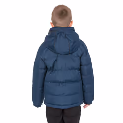 Trespass Boys Padded Jacket Hooded Tuff - 11-12 Years, Navy