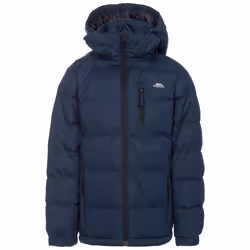 Trespass Boys Padded Jacket Hooded Tuff - 3-4 Years, Navy
