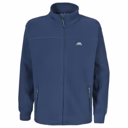 Trespass Mens Fleece Jacket Full Zip Bernal - XS, Navy Tone