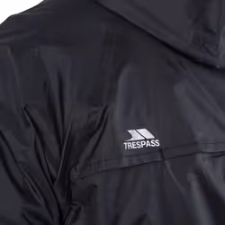 Trespass Adults Waterproof Jacket Packaway Qikpac - XXS, Black