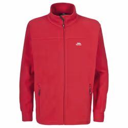 Trespass Mens Fleece Jacket Full Zip Bernal - XXS, Red