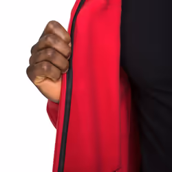 Trespass Mens Fleece Jacket Full Zip Bernal - XXS, Red