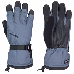 Trespass Mens Ski Gloves Reunited II - S, Lead