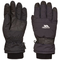 Trespass Adults Ski Gloves Lightly Padded Gohan II - XL, Black