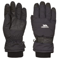 Trespass Kids Ski Gloves Gohan II - 14/16, Black