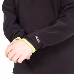 Trespass Boys 1/2 Zip Fleece Jumper Pullover Etto - 2-3 Years, Black