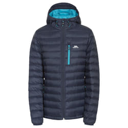 Trespass Womens Down Jacket Hooded Coat Arabel - 6, Navy