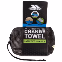Trespass Microfibre Towel Grey
