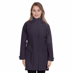 Trespass Womens Waterproof Jacket Rainy Day - 8, Ink