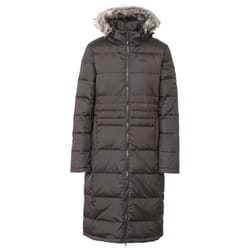 Trespass Womens Down Jacket Longer Length Phyllis - 12, Black