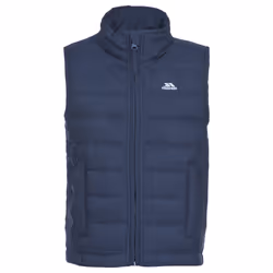 Trespass Kids Padded Gilet Bodywarmer Jadda - 5-6 Years, Navy