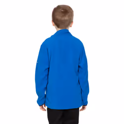 Trespass Boys 1/2 Zip Fleece Jumper Pullover Etto - 3-4 Years, Blue