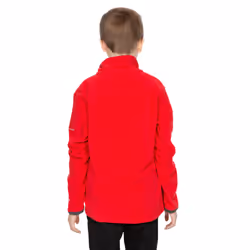 Trespass Boys 1/2 Zip Fleece Jumper Pullover Etto - 11-12 Years, Red