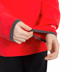 Trespass Boys 1/2 Zip Fleece Jumper Pullover Etto - 2-3 Years, Red